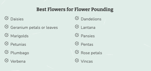 best flowers for hammering
